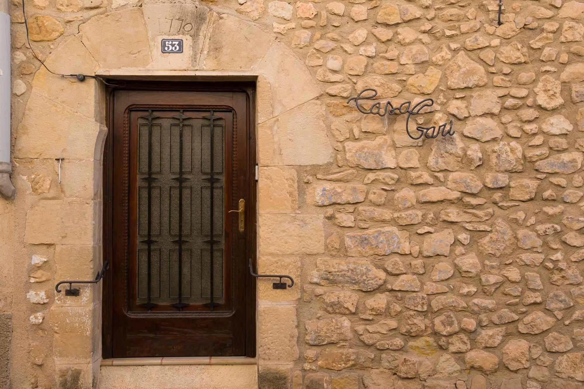 Casa Gari Lejlighed Horta de Sant Joan Eksteriør billede